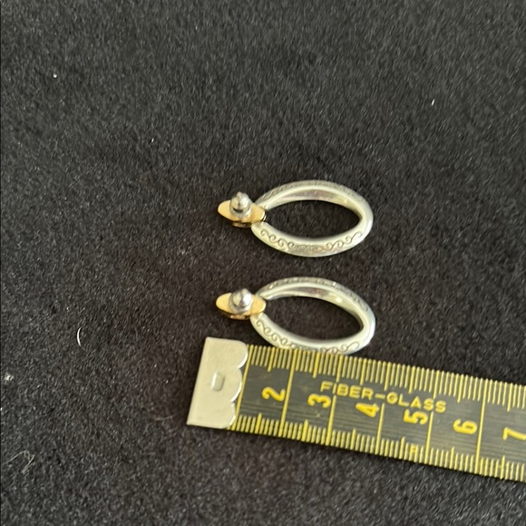 Brighton Silver and Gold Earrings - Picture 4 of 6